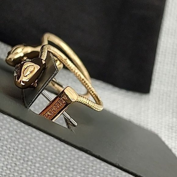 All Saints Earrings Pavé Snake Earrings - Picture 8 of 15